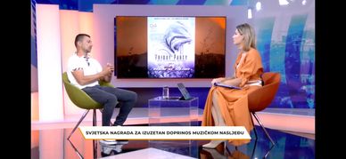 Legacy award interview at Gradska TV