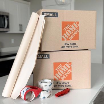 Moving and packing material