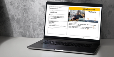 cover image for an eLearning storyboard
