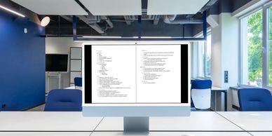 Cover image for a project plan