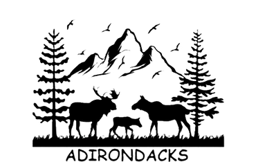 Peace and tranquility in the Adirondack Mountains