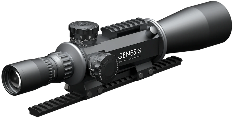 March GENESIS 6-60x56mm
0.1 MIL per-click Turrets