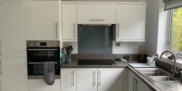 Compleated kitchen installation in Derbyshire 