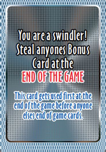 Photo of the Strike It Rich board game Draw Card example 5.