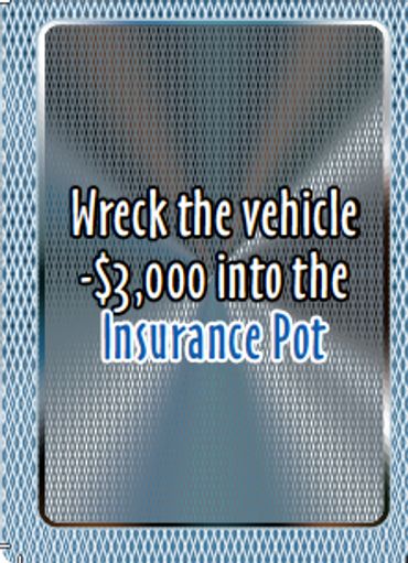 Photo of the Strike It Rich board game Draw Card example 4.