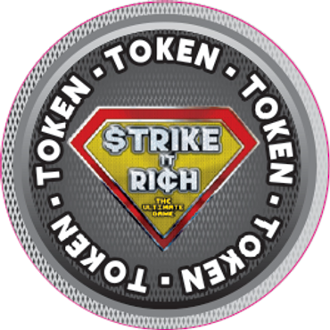 Photo of the Strike It Rich board game Yearly Token Marker.