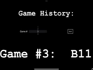 Game History