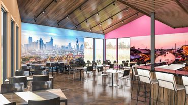 Design layout for a new restaurant.