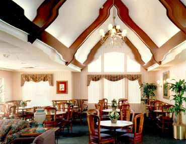 Hotel interior design.