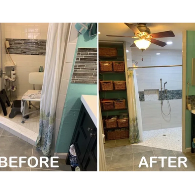 New transformed bathroom renovations