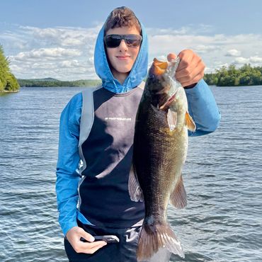 bass fishing Moosehead lake