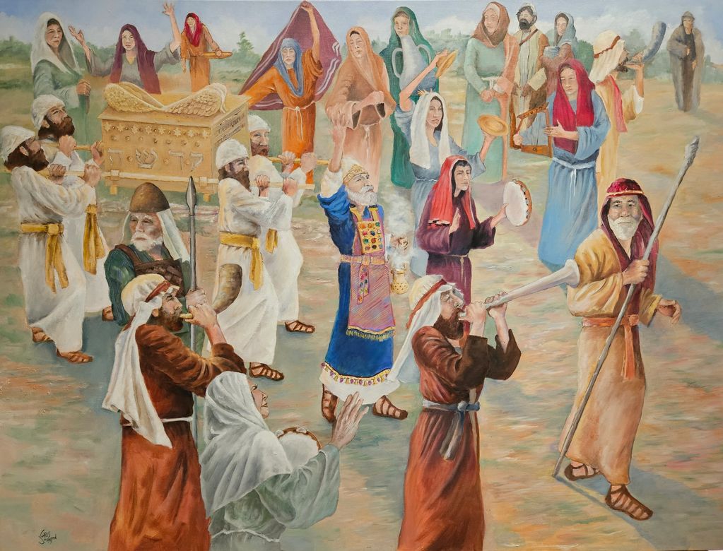 The Ark of the Covenant
A commission from the local Diochese of the procession of the Ark of the Cov