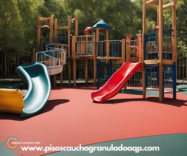 pisos de caucho en juegos infantiles en Ica