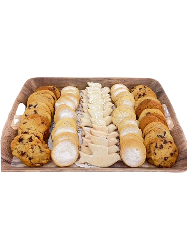 Tray of cookies to order.