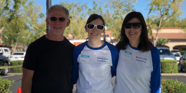 Beanie Love Foundation Board of Directors Thomas Smolich, Katie Smolich, and Camille Smolich (2022)