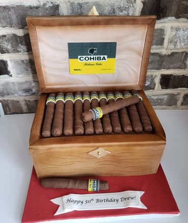 Cohiba Cigar cake edible cigars