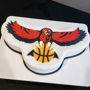 Atlanta Hawks cake