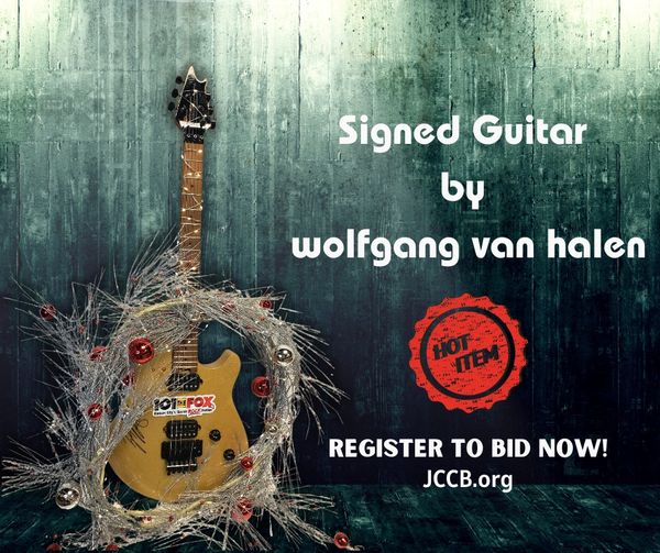 Signed Guitar by Wolfgang Van Halen
