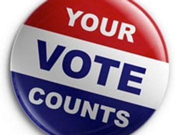 Your Vote counts button.