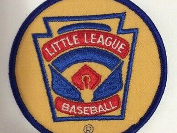 Little League baseball patch.