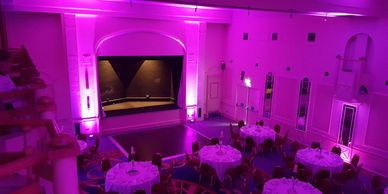 Event room lighting