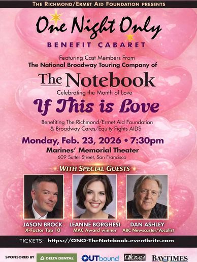 MONDAY, FEBRUARY 23, 20267:30PM
MARINES'MEMORIAL THEATER
609 Sutter Street, 2nd Floor San Francisco