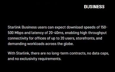 business internet speed