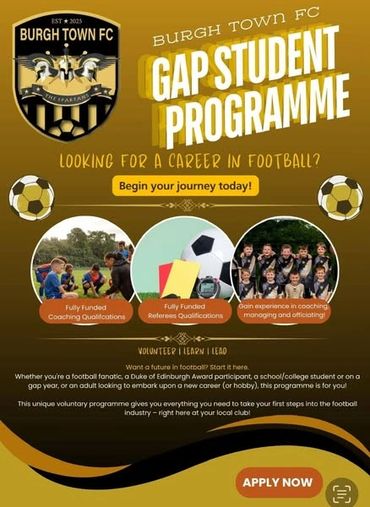 Burgh Town gap Student programme