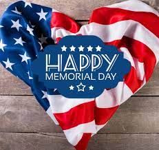 Memorial day flag