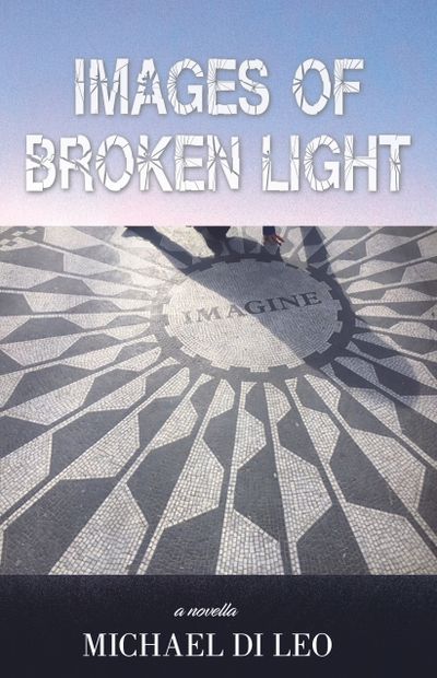 A mosaic of imagine on the ground with text