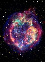 Cassiopeia A - fiery supernova blast