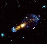 Rotten Egg Nebula - Violent supersonic shock front