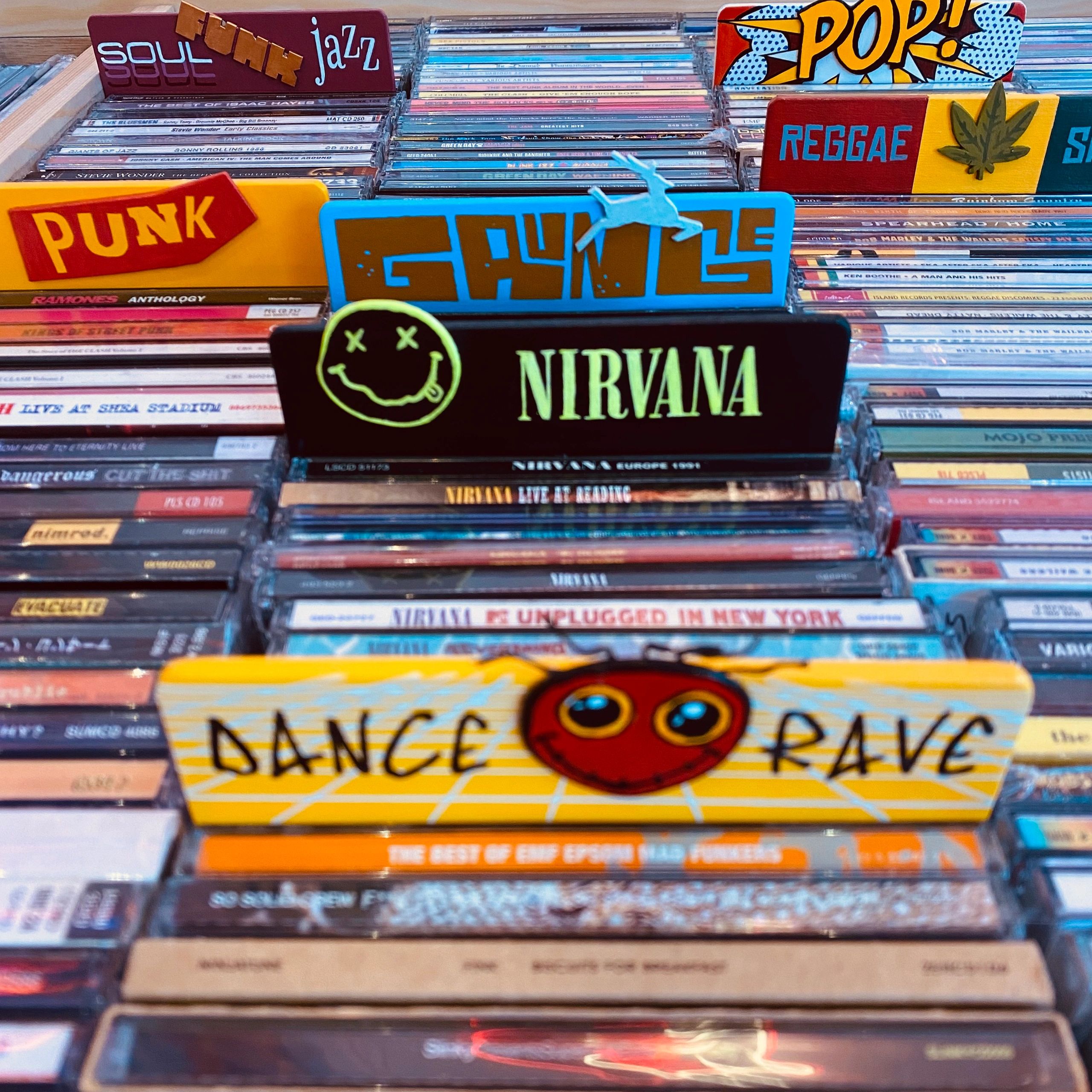 My Kool CD Dividers Made By My Friend