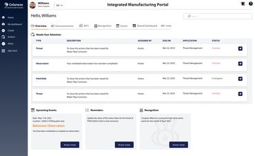 Integrated Manufacturing Portal