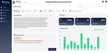 Integrated Manufacturing Portal