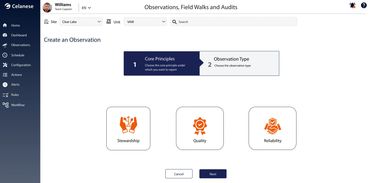 Observations, Field Walks and Audits