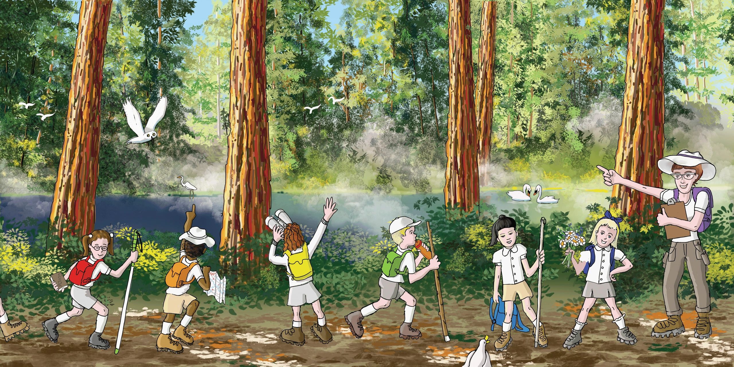 Title: Victory © 2025 Illustration for children's picture book by Laura Brazeau.