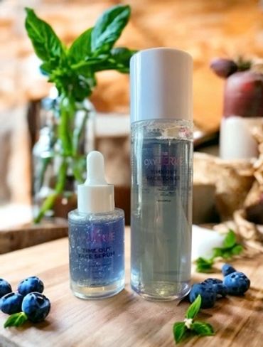 Tim Out OxyVERVE serum and cocktail
