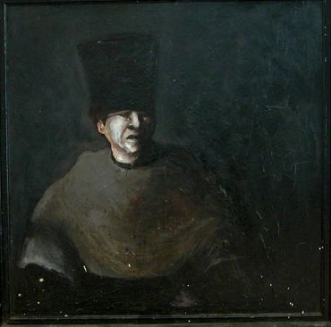 McLean Edwards, Portrait, oil on canvas