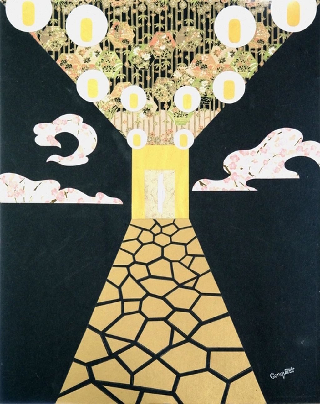 Surrealism, Australian Artist, Michael Conquest, hard edge painting, visual narratives