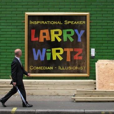 Larry Wirtz magic magician illusionist comedy comedian Chavez Indiana Christian Speaker Foster