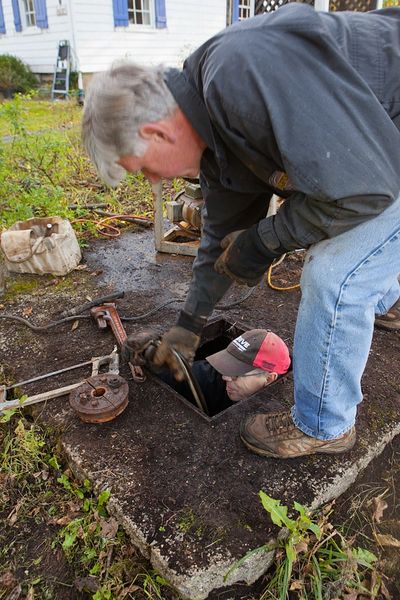 Dick Wilson and Craig Lewis of Heath Water Systems
