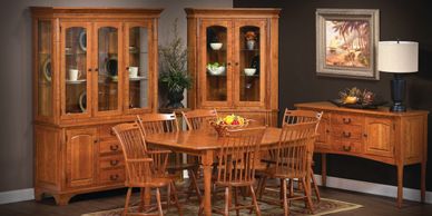 Concord Dining Room,Brookside wood furniture,Amish furniture,Wood furn,dutch craft furnishings 