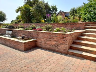 Drury Landscapes
Jason Drury
Block Paving
Brick Wall
Steps
Garden Steps
Landscape Gardener