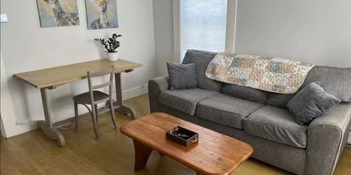 Apartment living room Cozy Victorian Vacation Rental by Owner in Newport, Vermont