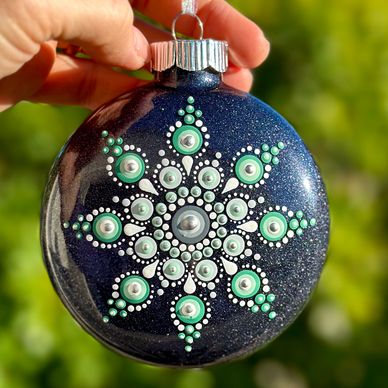 Other options besides ornaments include jar lids or trinket dishes