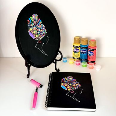 Wooden Plaque or Notebook