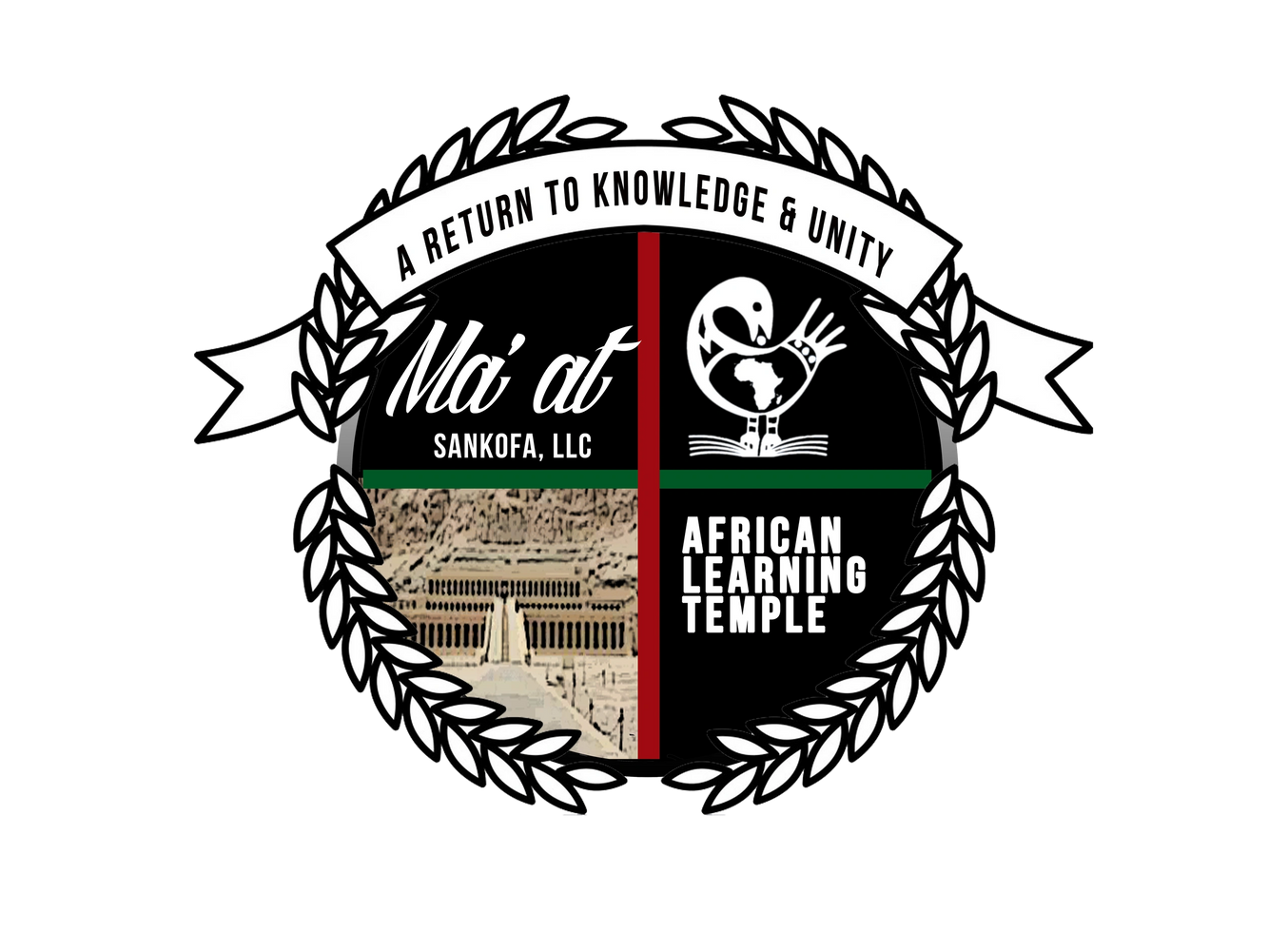 Ma'at Sankofa African Learning Temple logo