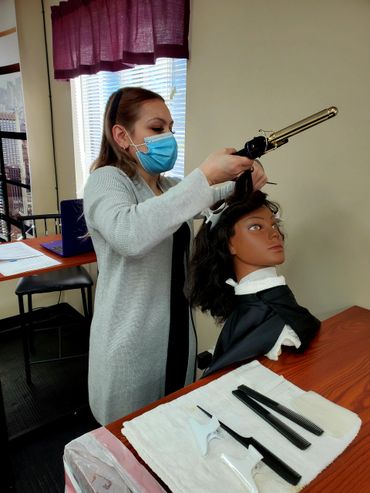 Cosmetology thermal placement. Learn what to practice, what is on the test. Hands-on training.