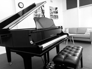 Grand Piano in Crows Nest studio space